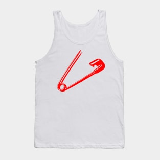 Safety Pin - What the Punk? - Stay Sharp - red edition Tank Top